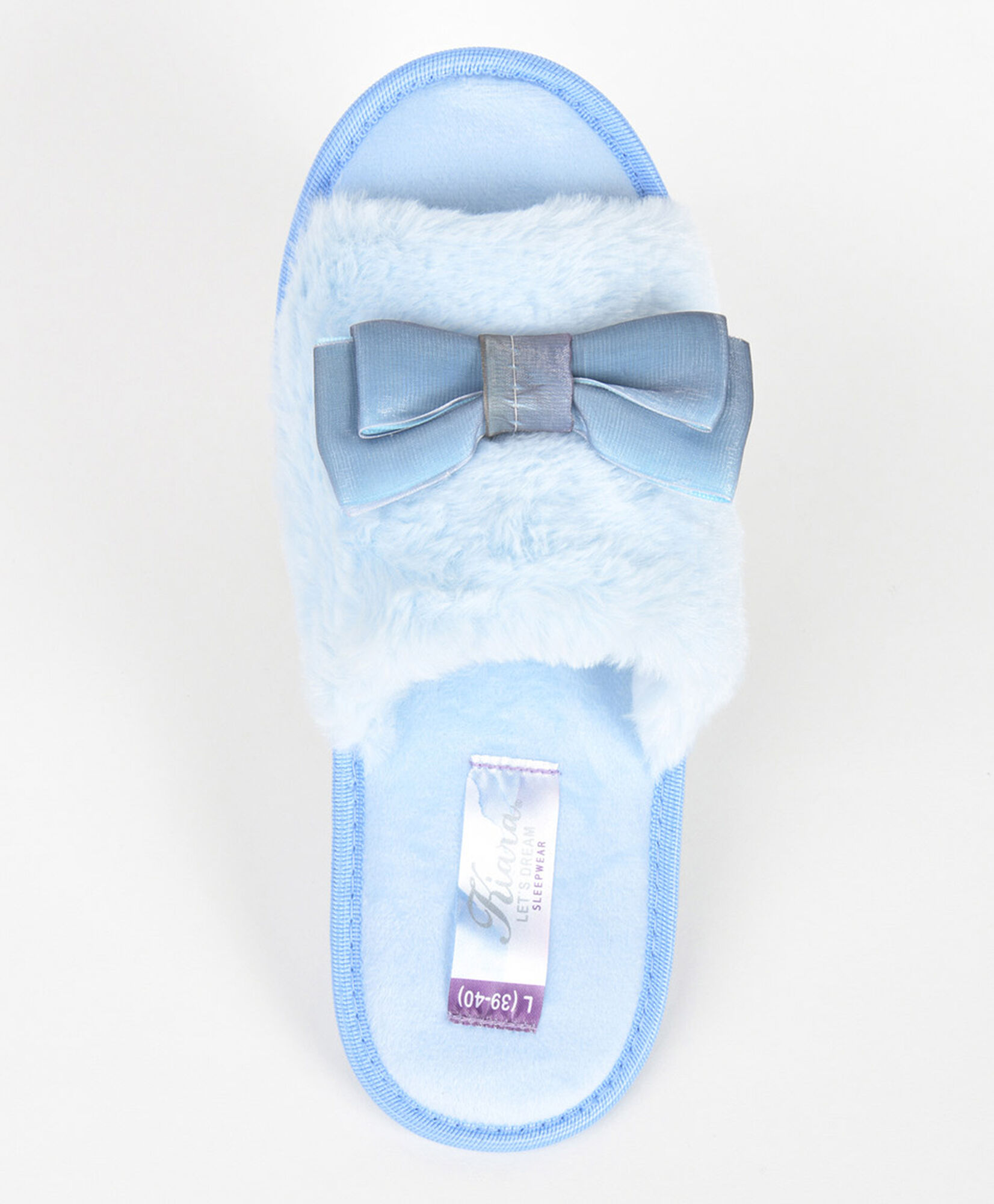 Pantufla mujer cinta pelitos Pantufla mujer cinta pelitos