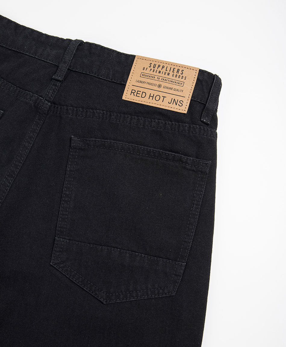 Bermuda hombre denim destroy negra