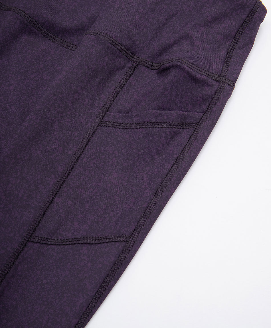 Calza deportiva mujer stretch lila