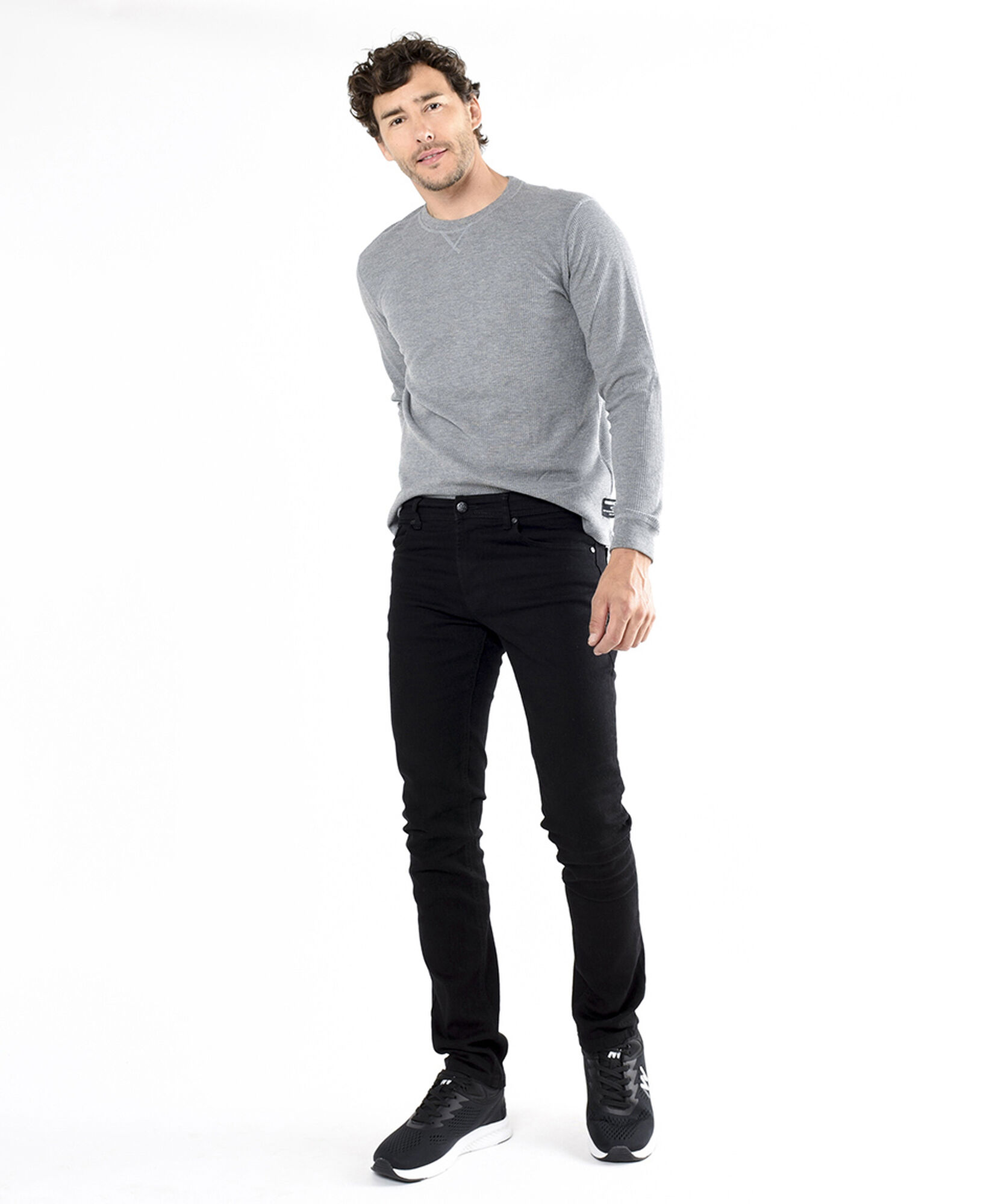 Jeans hombre skinny fit negro Jeans hombre skinny fit negro