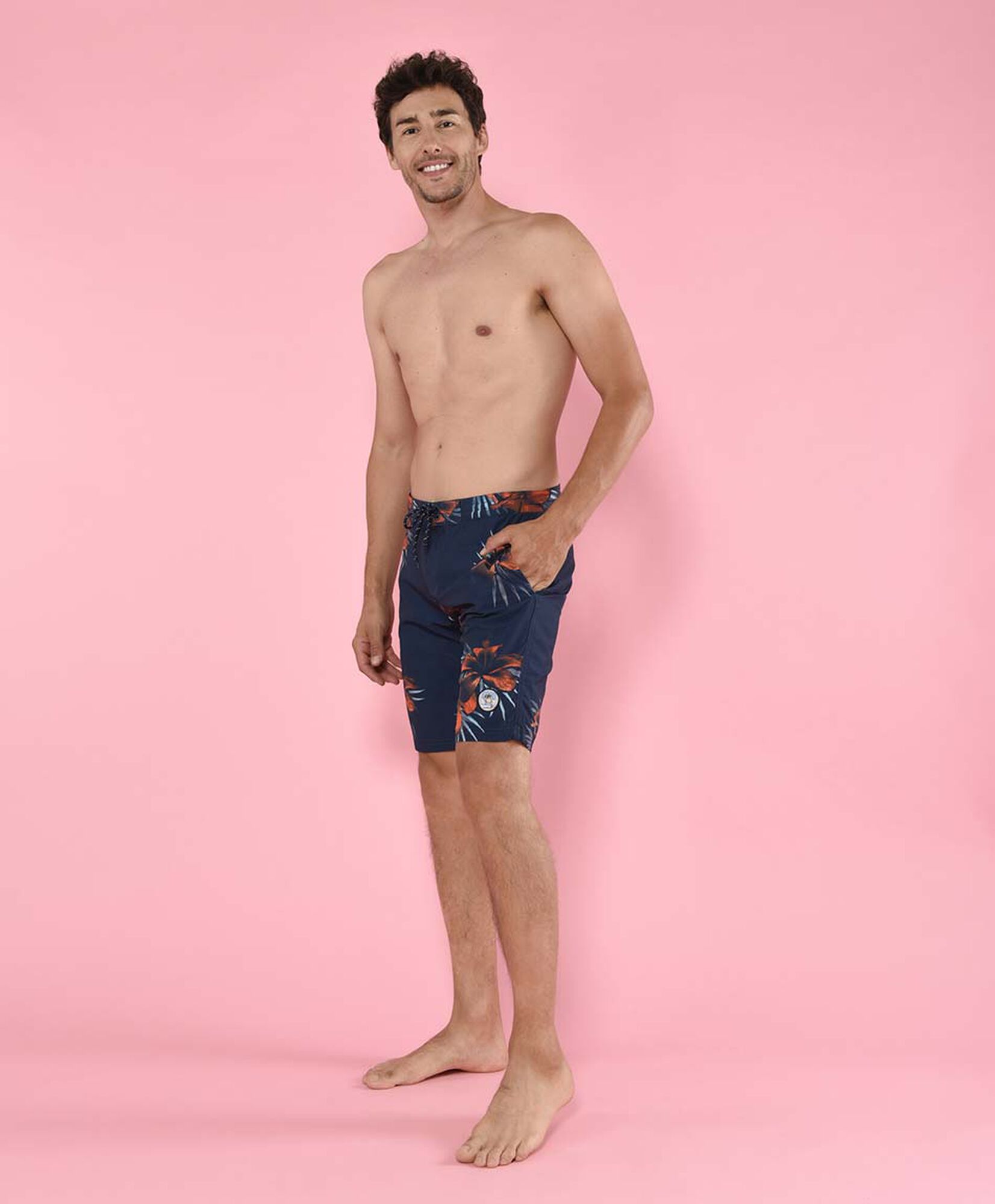 Traje de baño hombre hojas Traje de baño hombre hojas