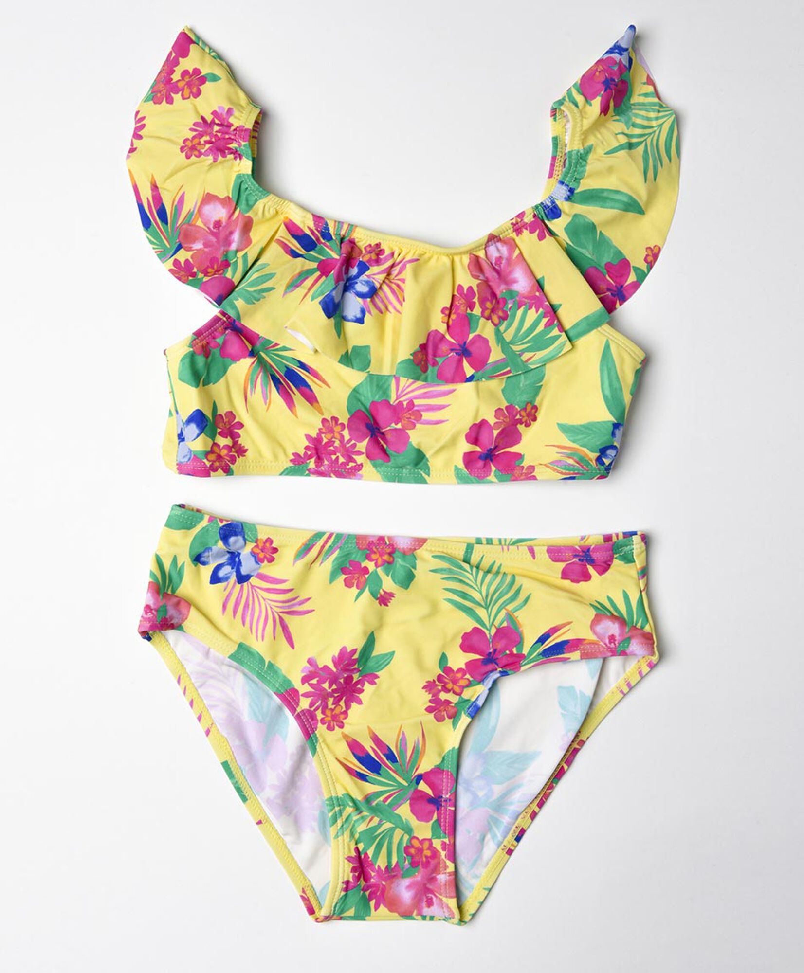 Bikini niña floreado vuelo Bikini niña floreado vuelo