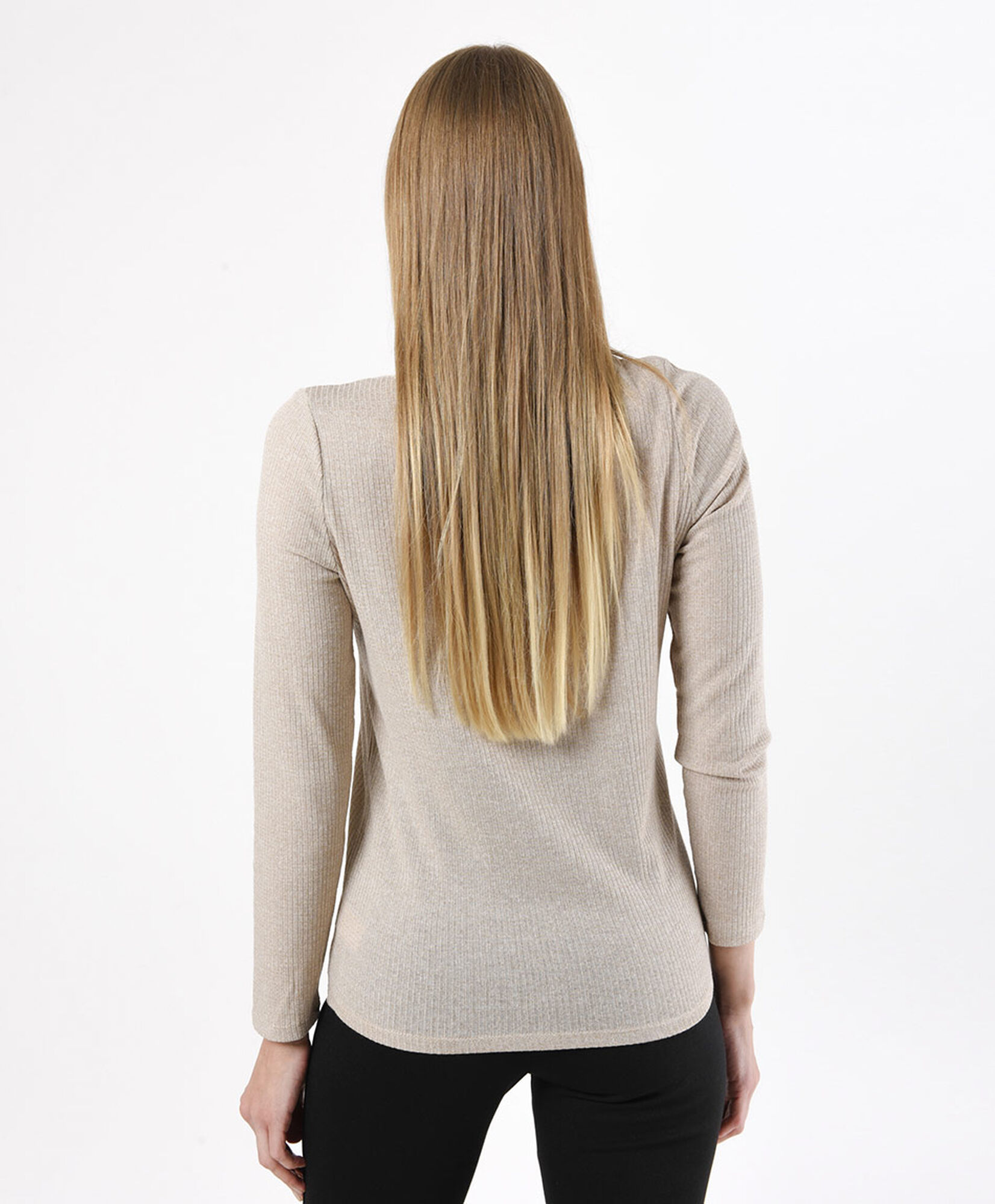 Polera mujer argolla y brillos Polera mujer argolla y brillos
