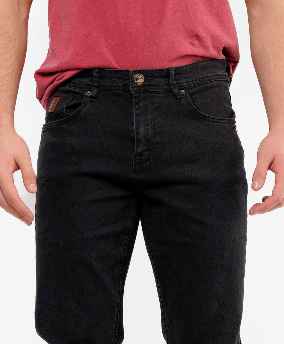 Jeans hombre desgastado slim fit