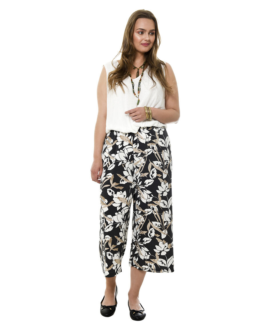 Falda pantalon estampado