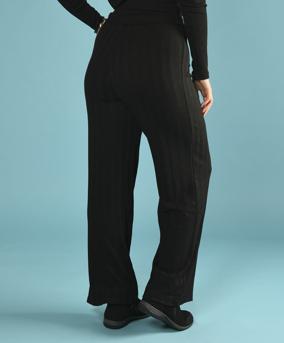 Pantalon canale lanoso