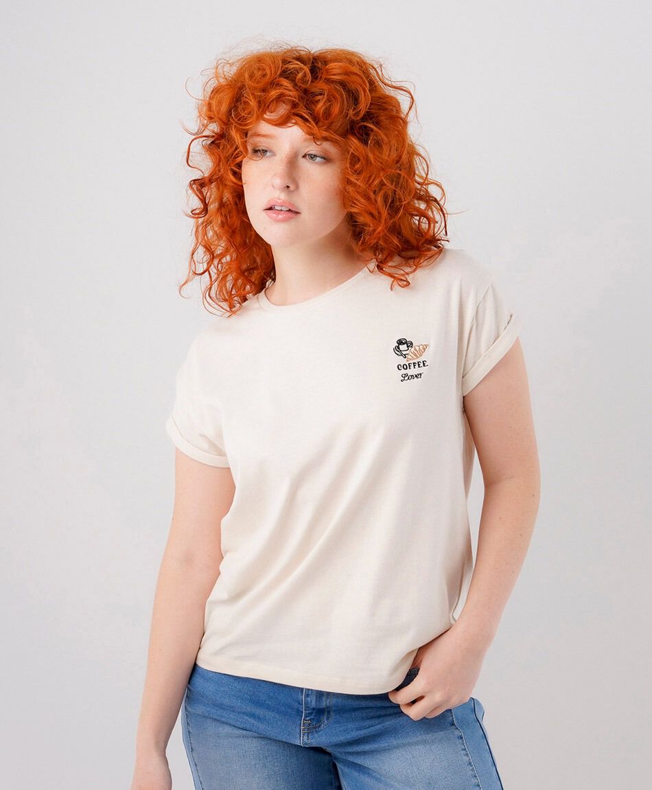 Polera mujer coffee lover