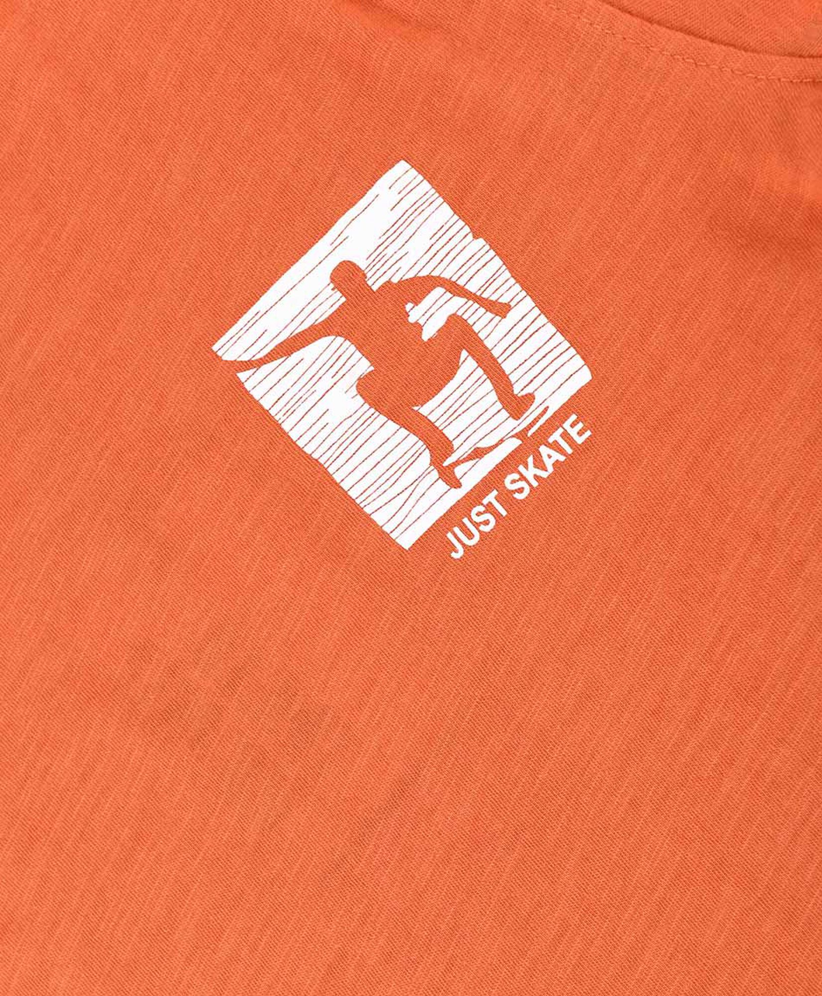 Polera niño skate naranja Polera niño skate naranja