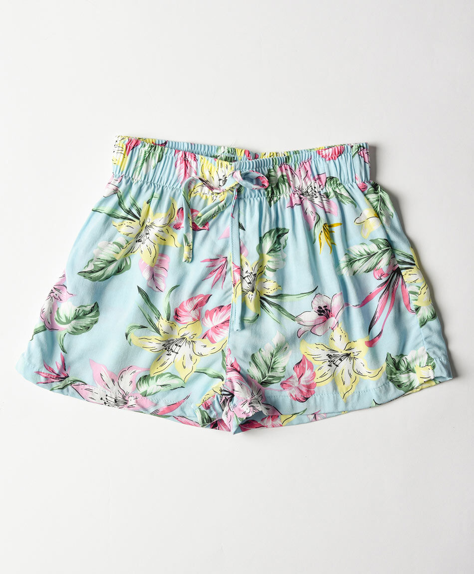 Short niña floreada