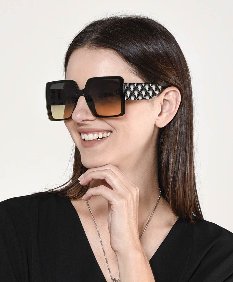 Lentes mujer fashion rombos