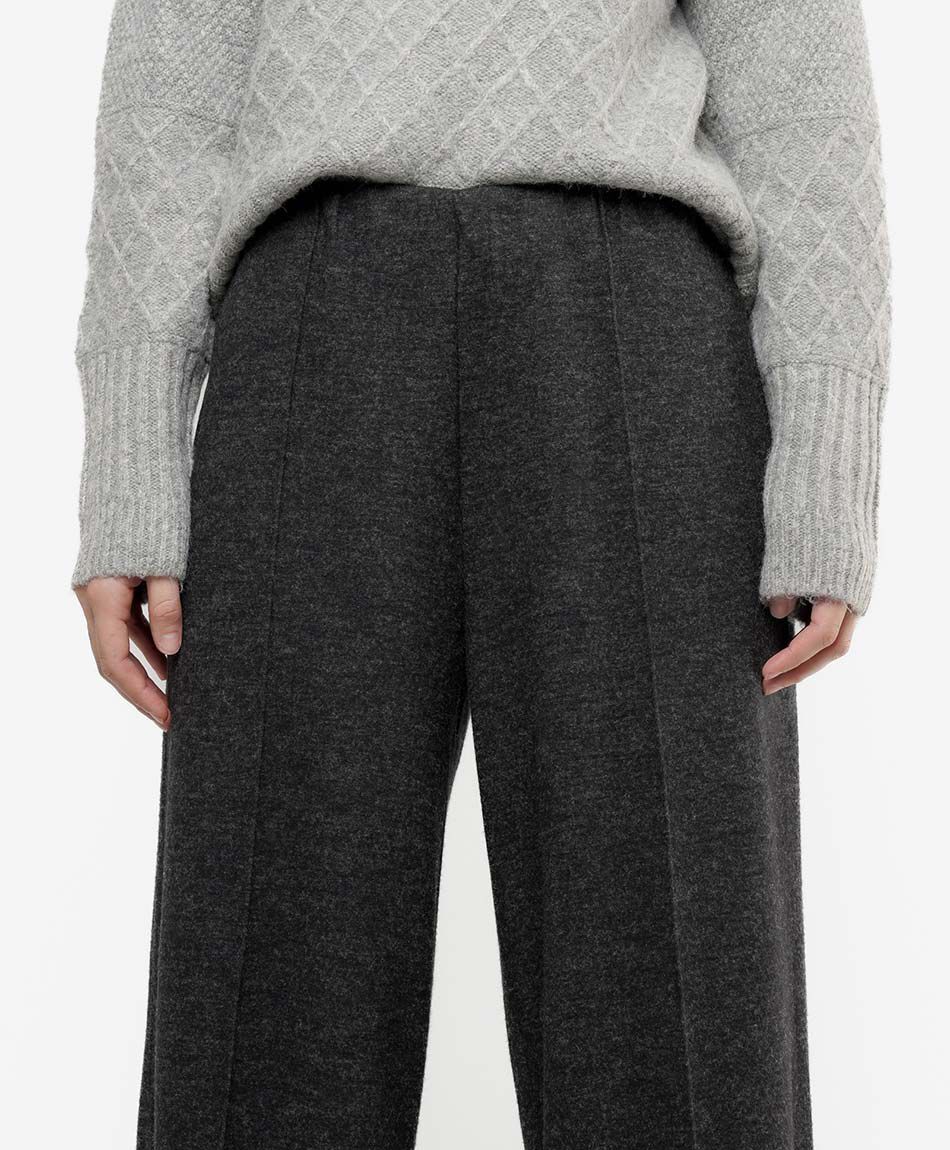 Pantal&oacute;n mujer palazzo costuras frontales