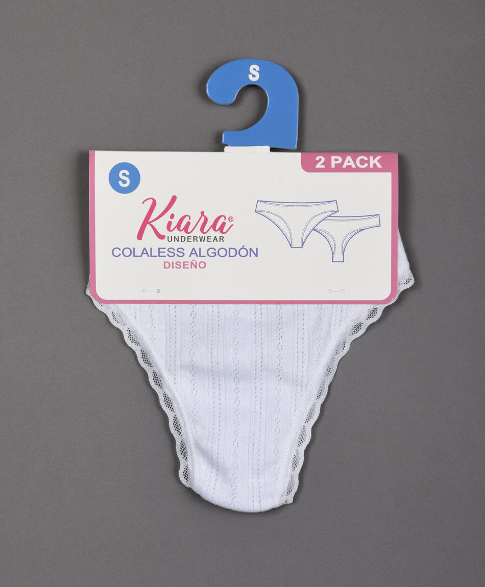 Pack 2 colaless mujer jacquard