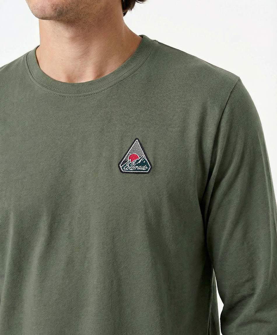 Polera hombre mini parche