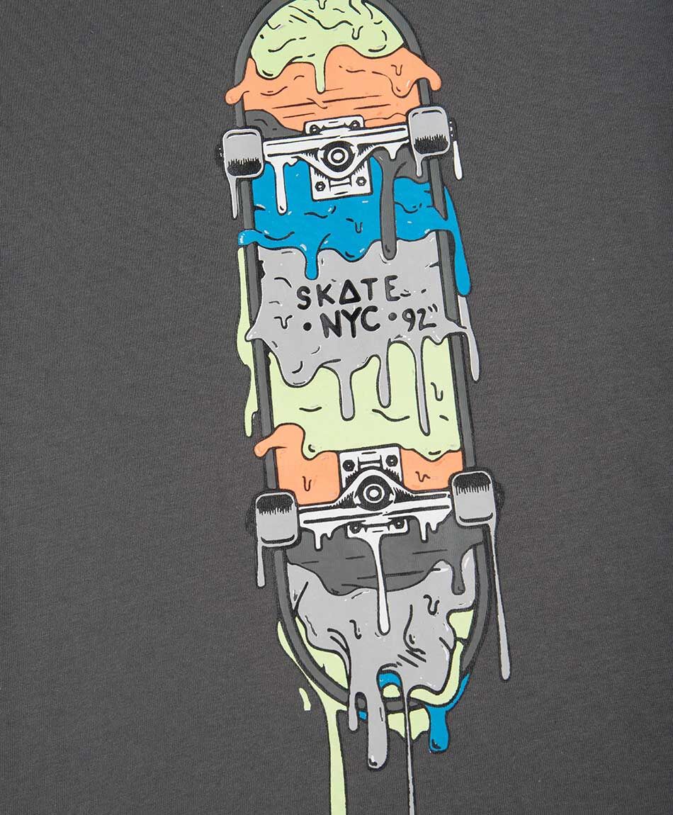 Polera ni&ntilde;o melt skate