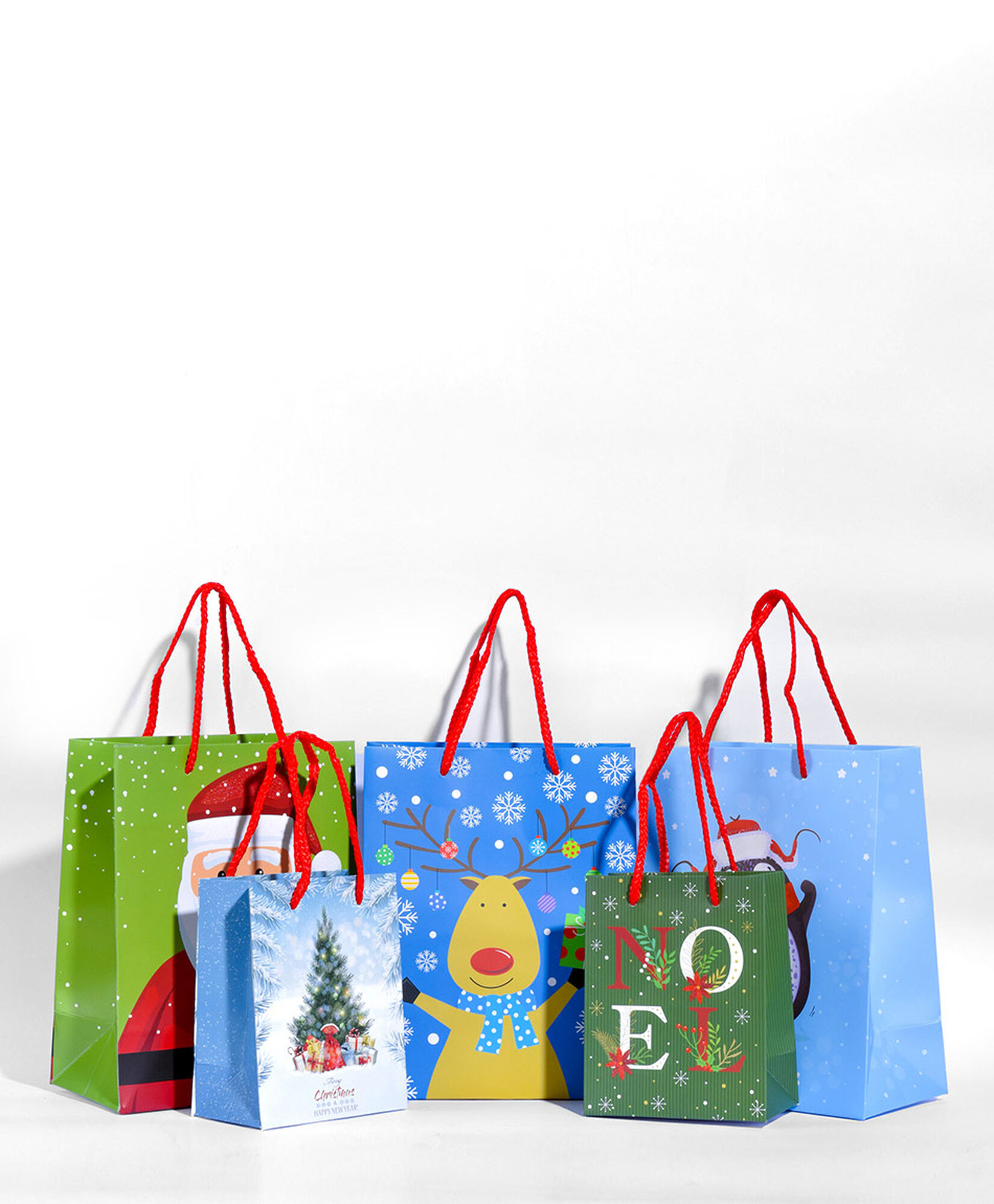 Pack 5 bolsas regalo navidad Pack 5 bolsas regalo navidad