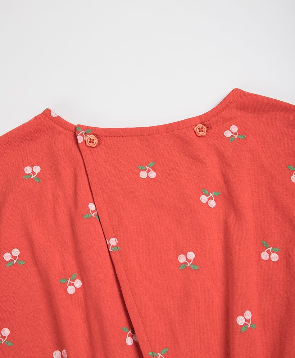 Vestido ni&ntilde;a cerezas