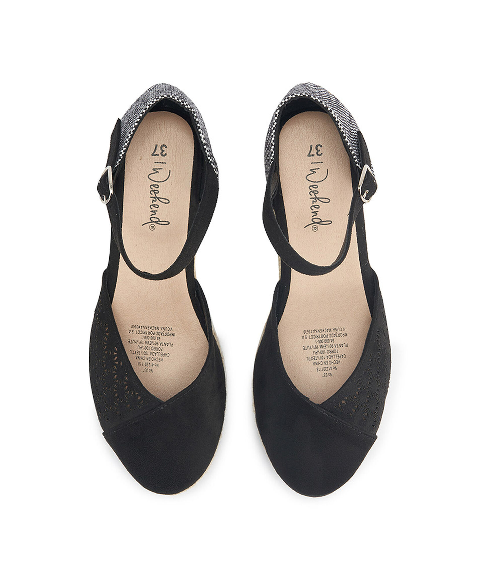 Zapato mujer rafia calado Zapato mujer rafia calado