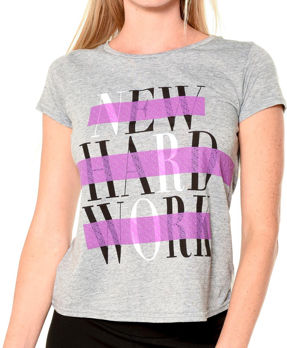 Polera print new work