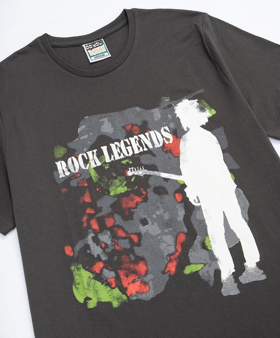 Polera hombre rock legends