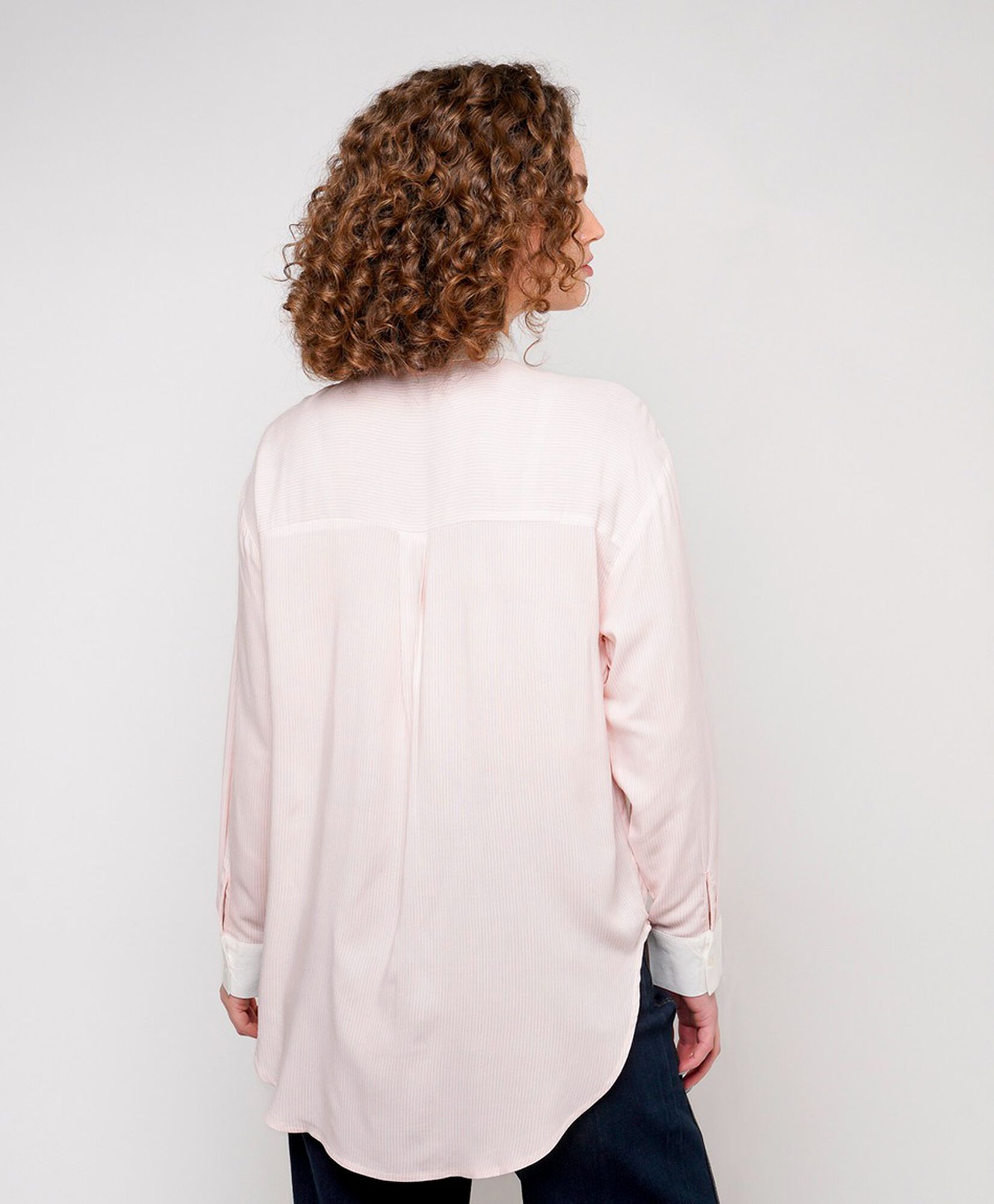 Blusa mujer líneas contraste Blusa mujer líneas contraste