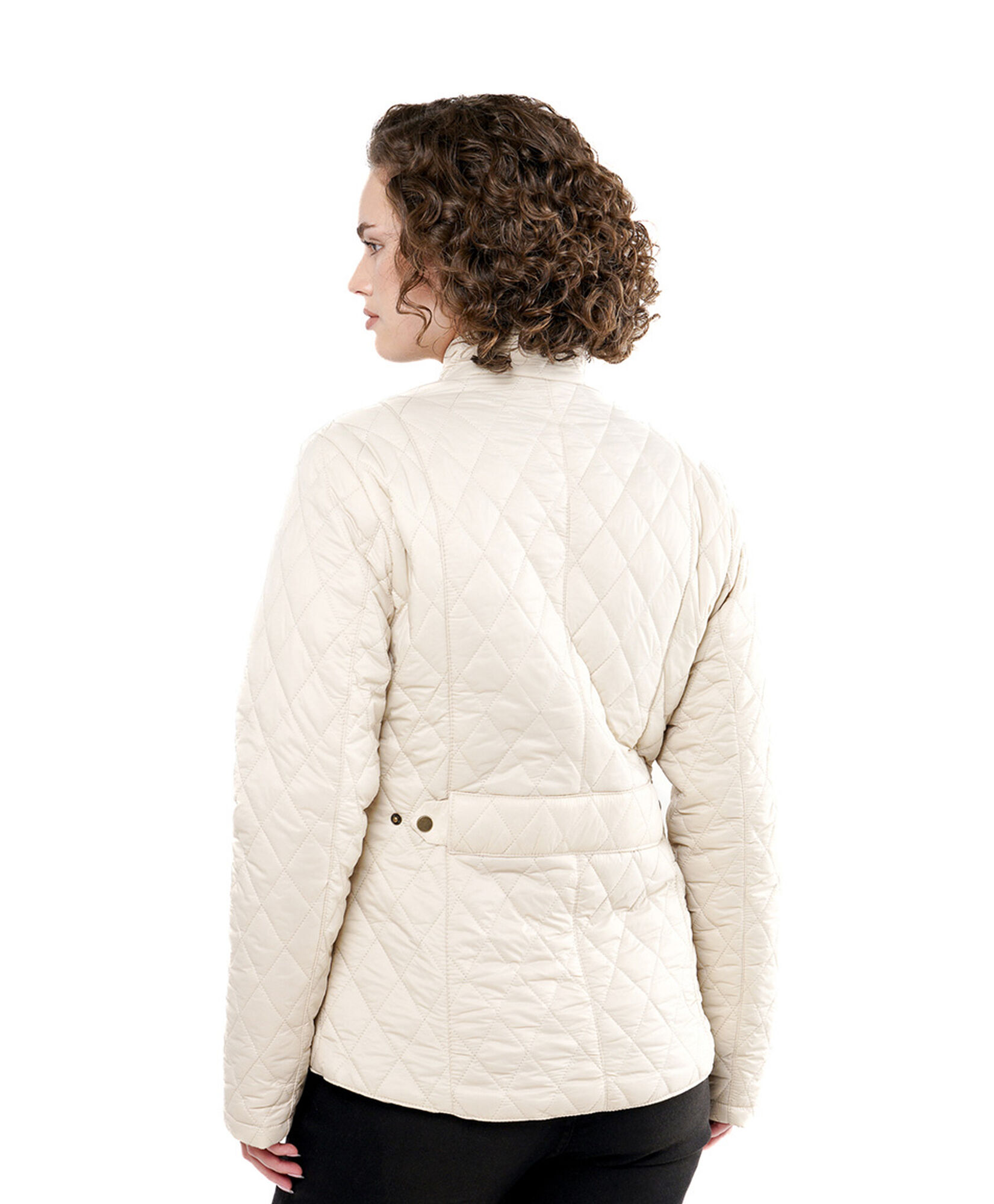 Parka mujer rombos beige Parka mujer rombos beige