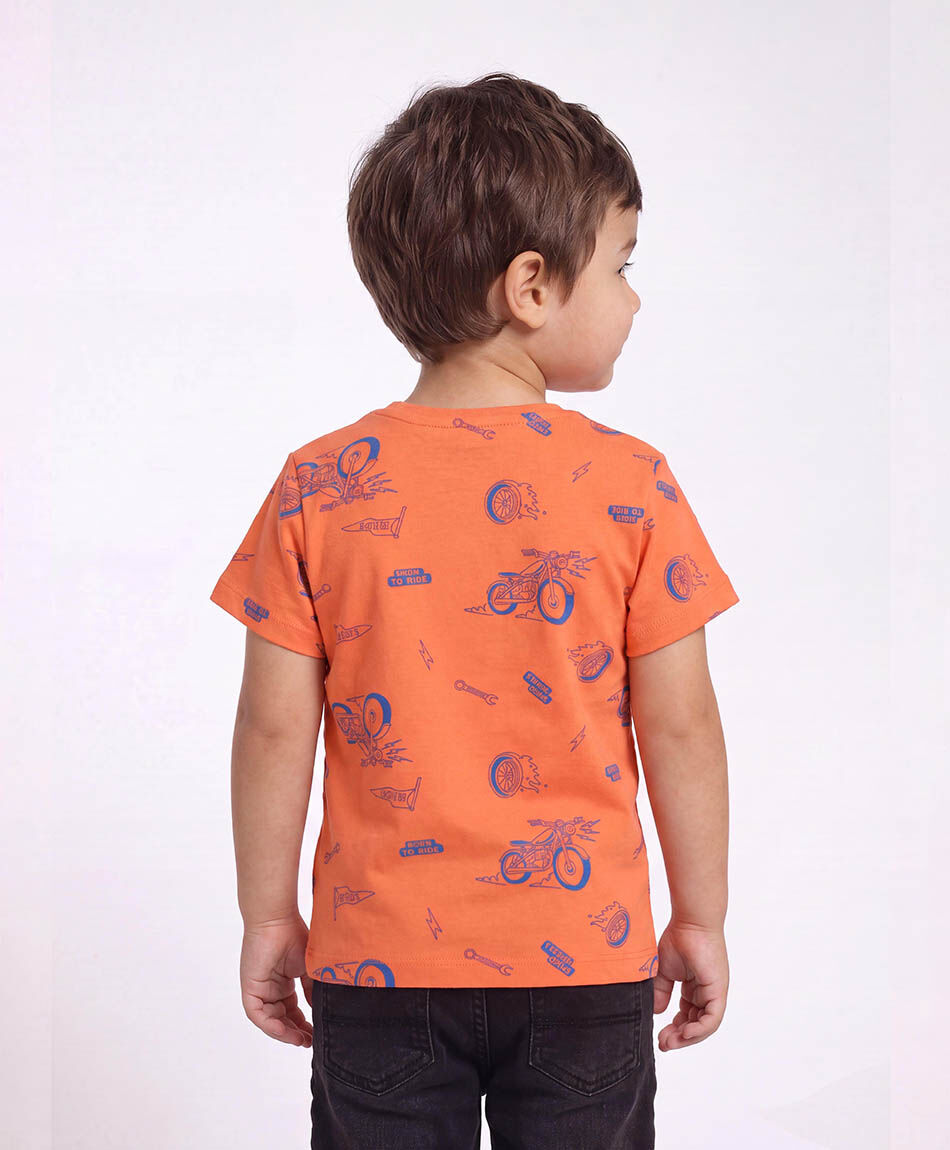 Polera beb&eacute; motos