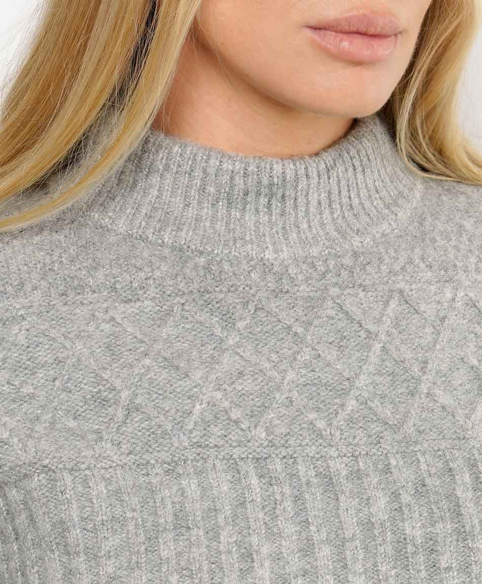 Sweater mujer melange dise&ntilde;o&nbsp;