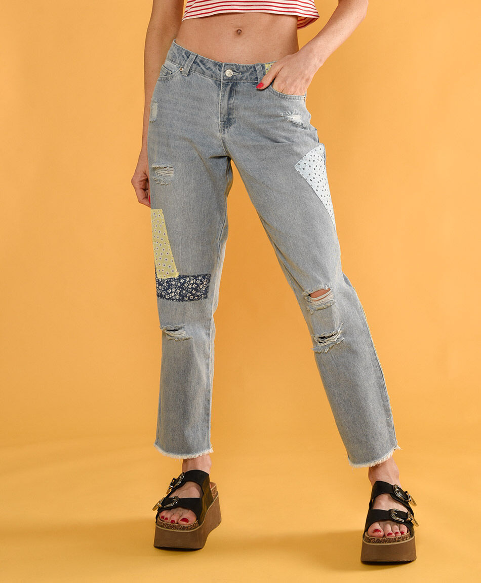 Jeans patsh destroy