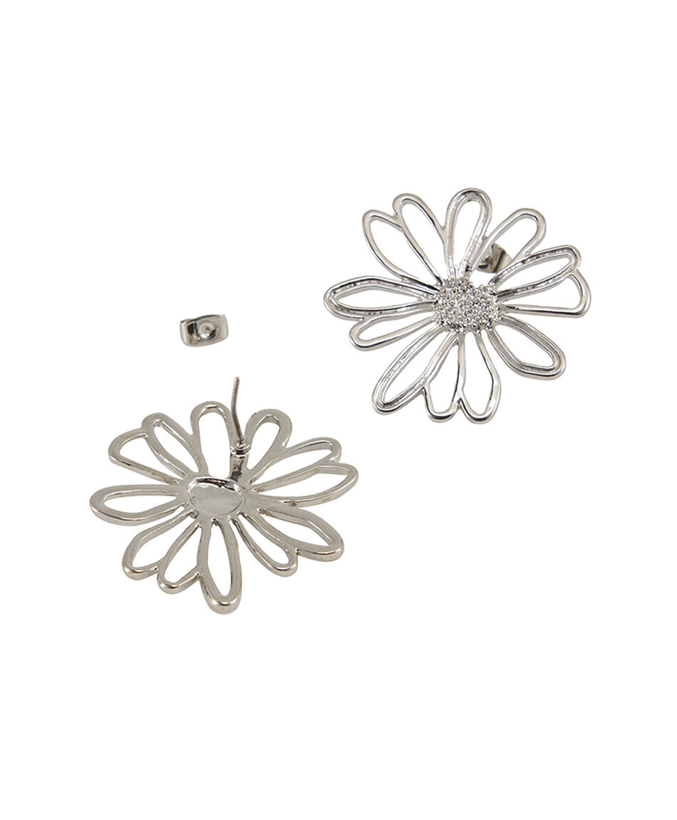 Aros mujer flores