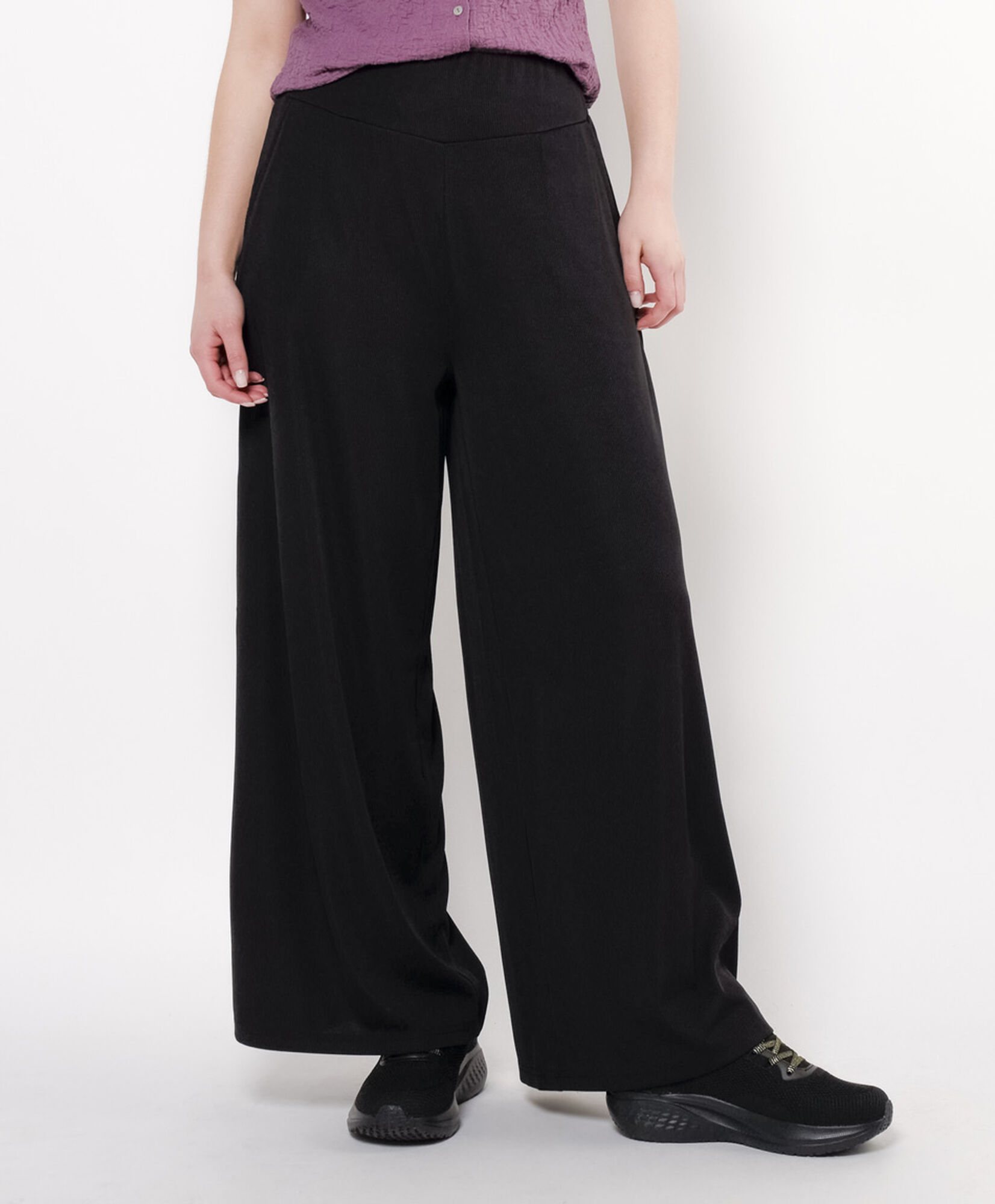 Pantalón mujer canalé palazzo Pantalón mujer canalé palazzo