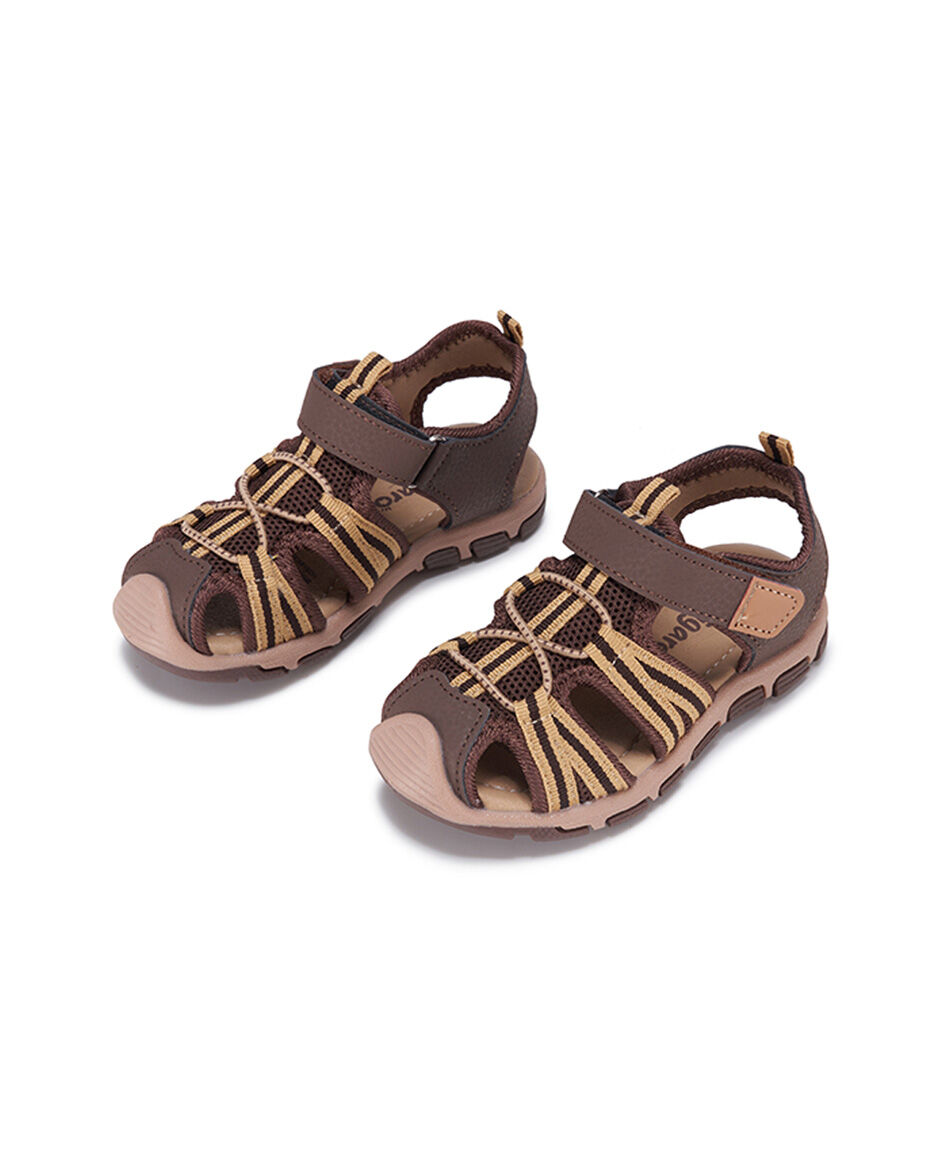 Sandalia infantil (20 a 25) outdoor caf&eacute;