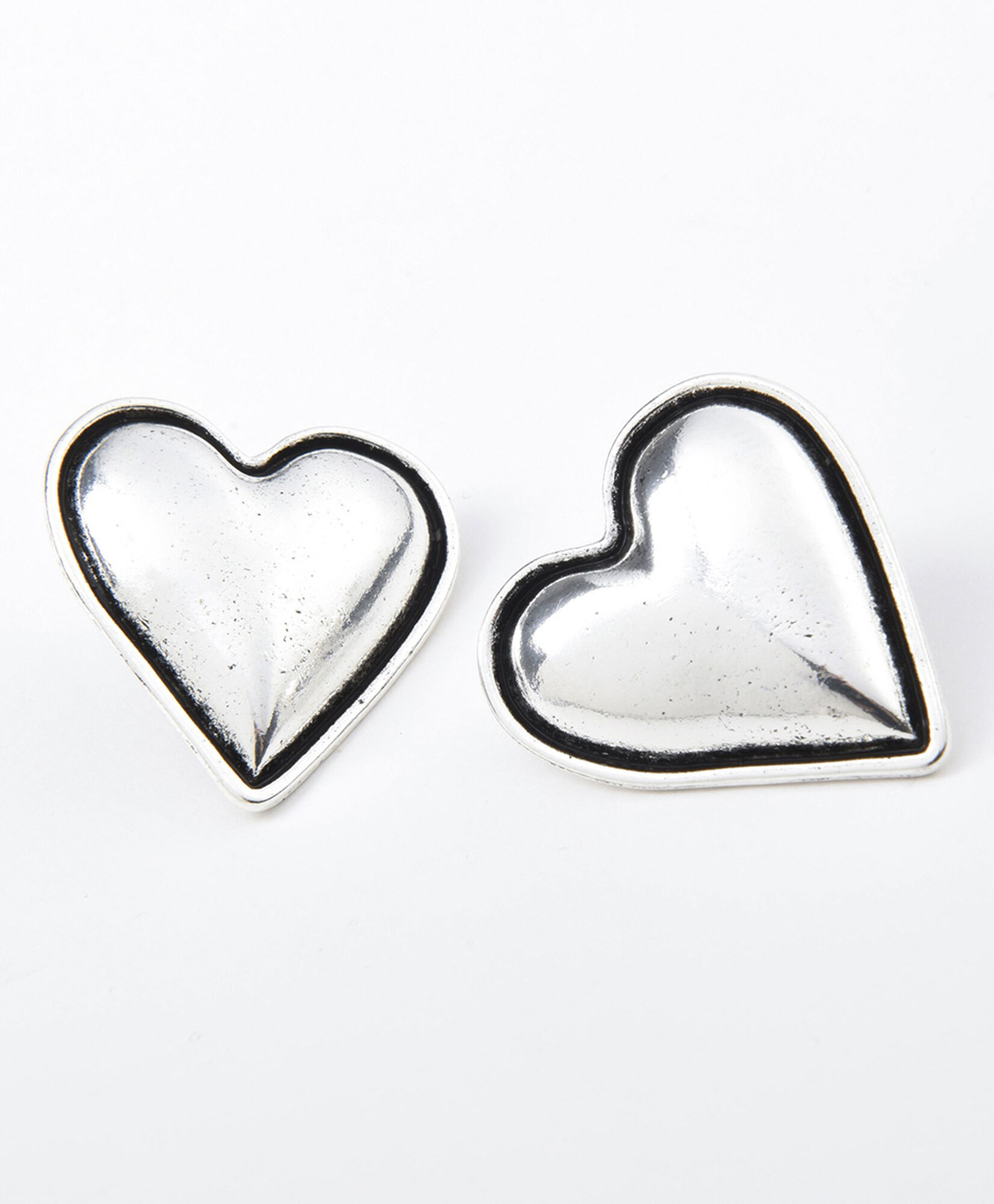 Aros mujer corazones silver Aros mujer corazones silver