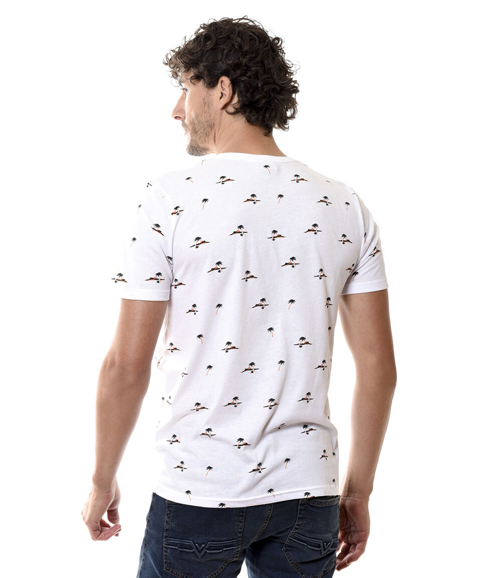Polera estampada