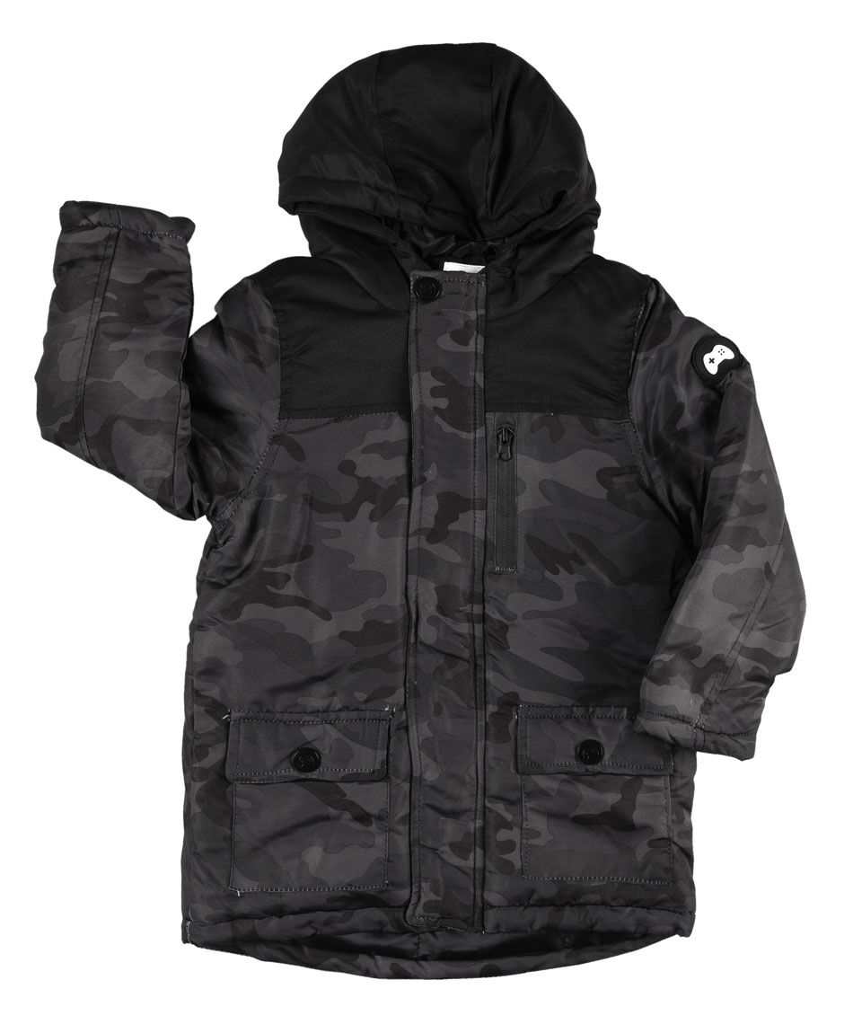 Parka camuflada gamer