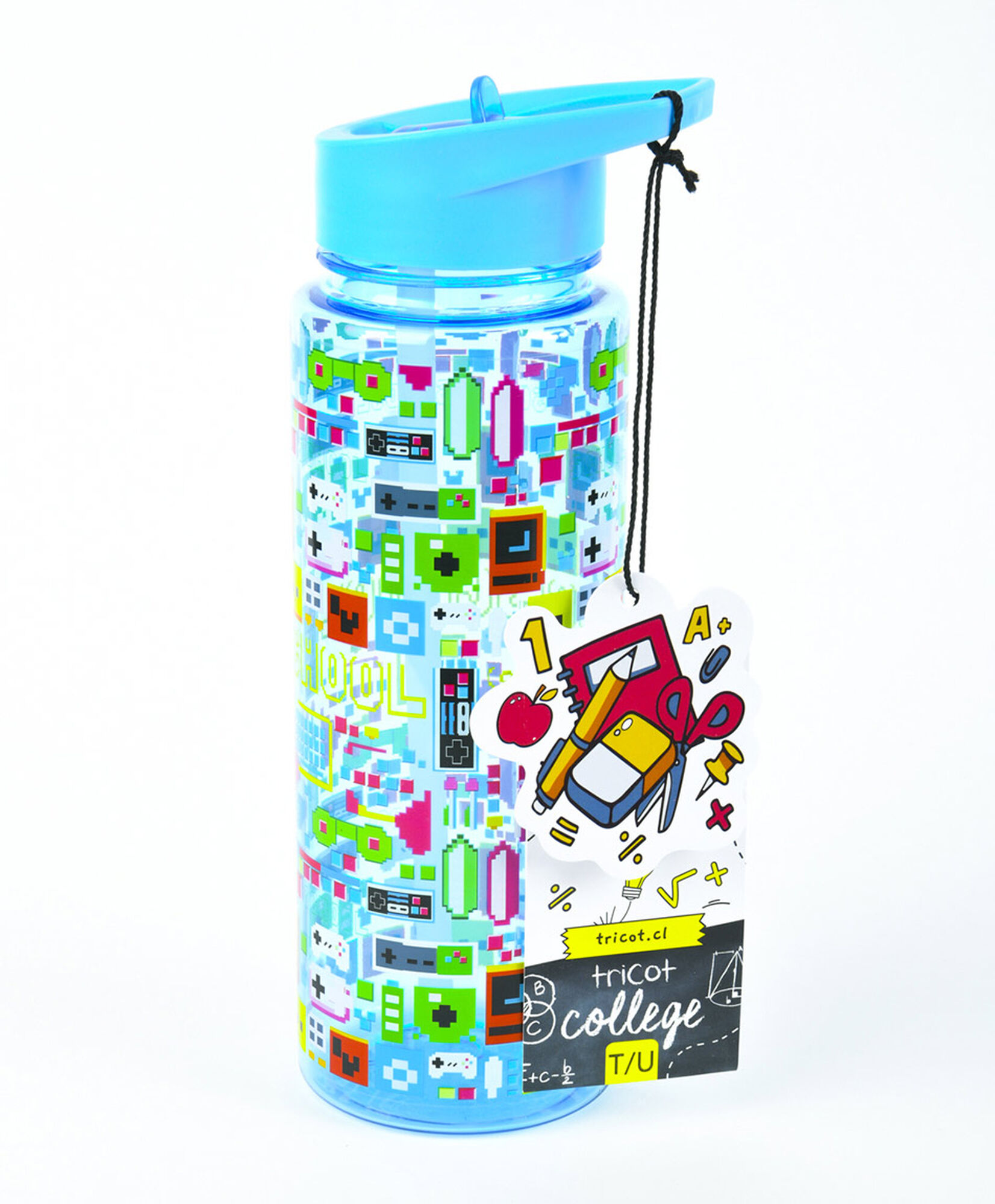 Botella escolar pixels Botella escolar pixels