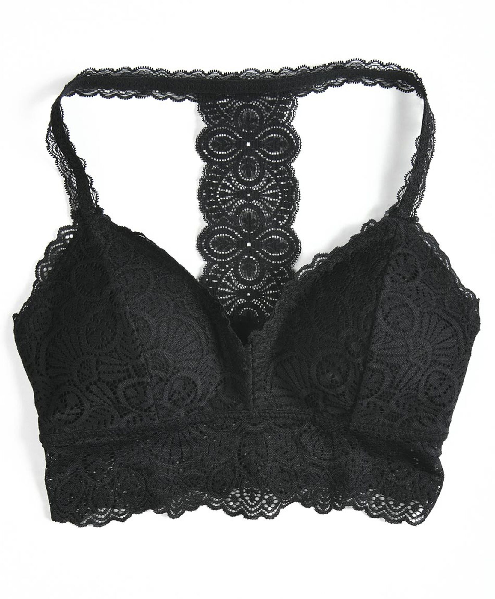 Bralette mujer encaje escote en v Bralette mujer encaje escote en v