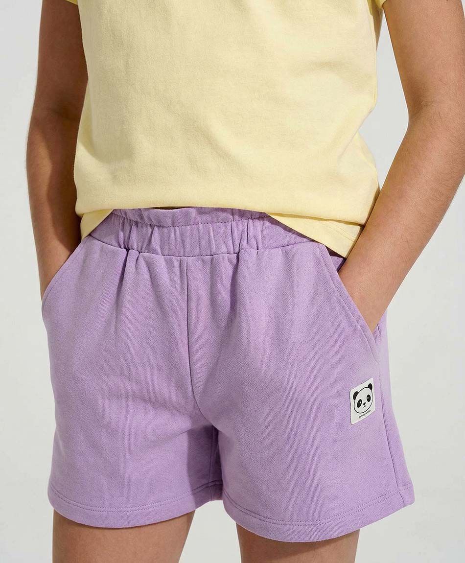 Short ni&ntilde;a morado