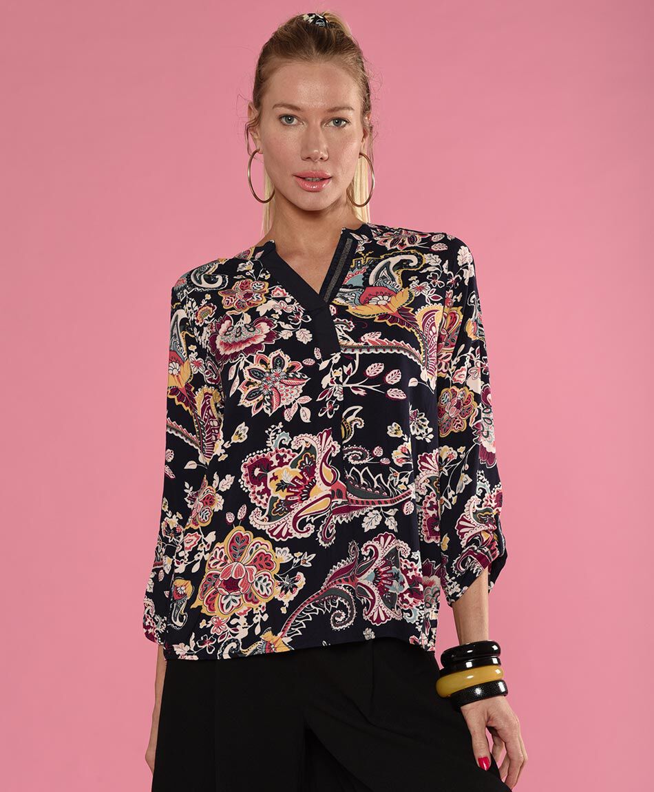 Blusa estampada