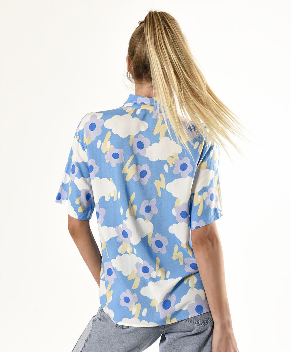 Blusa estampada flor
