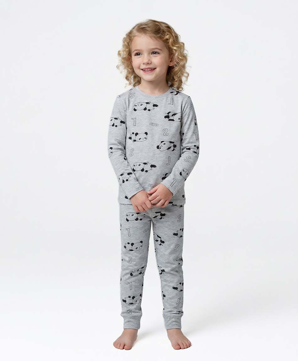 Pijama ni&ntilde;as dise&ntilde;o pandas