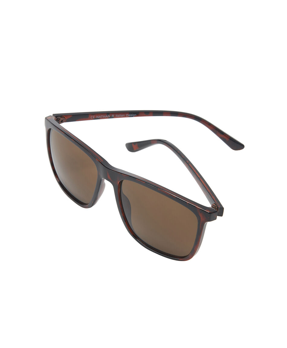 Lentes hombre print caf&eacute;