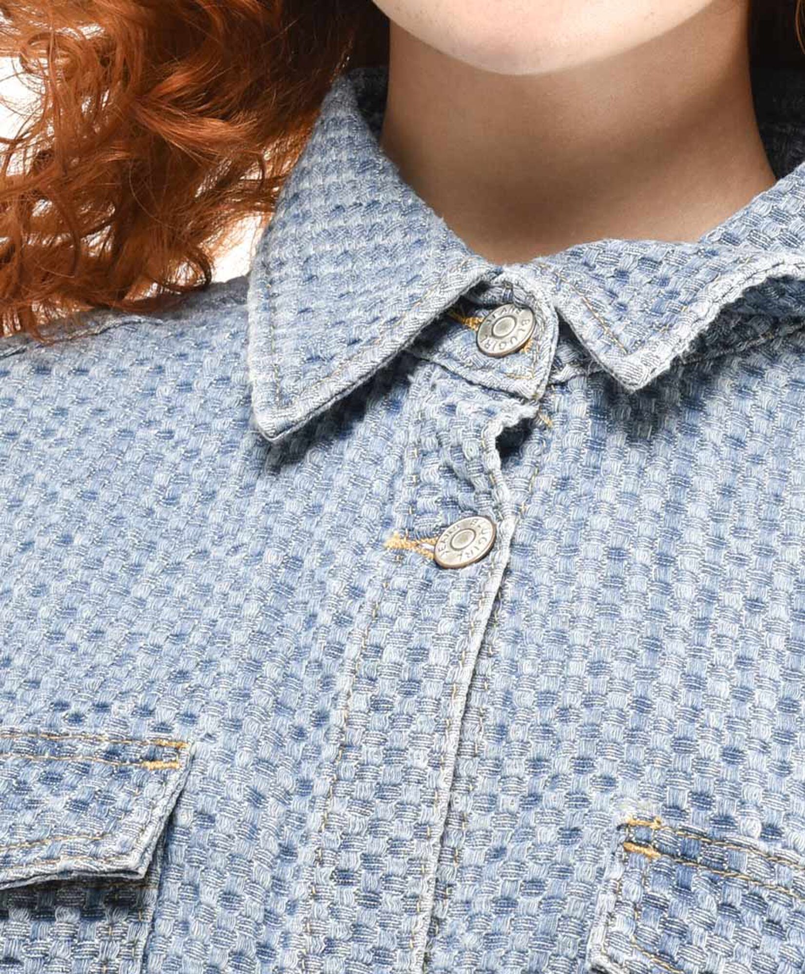 Chaqueta mujer denim diseño Chaqueta mujer denim diseño
