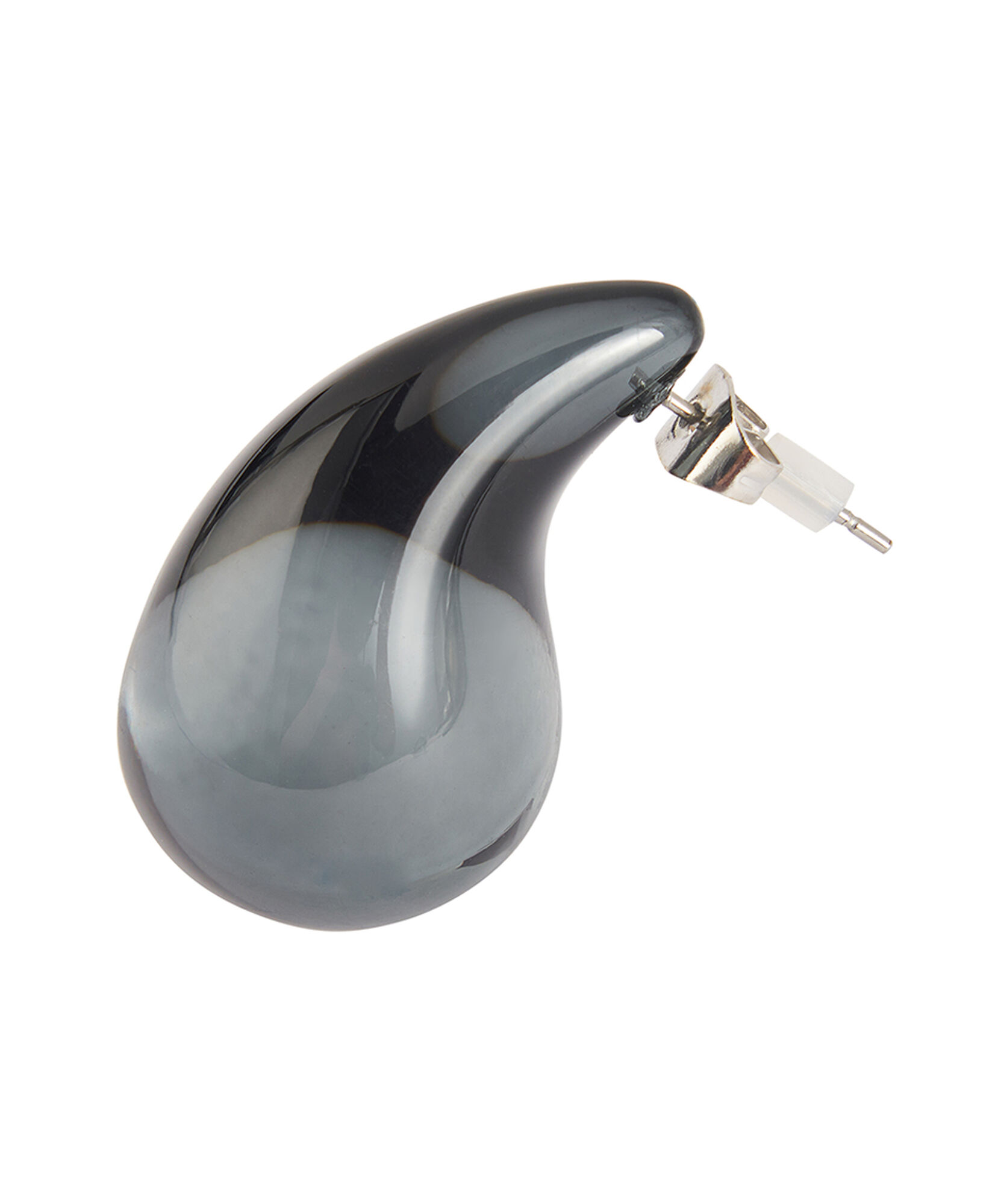 Aros mujer estilo gota black Aros mujer estilo gota black