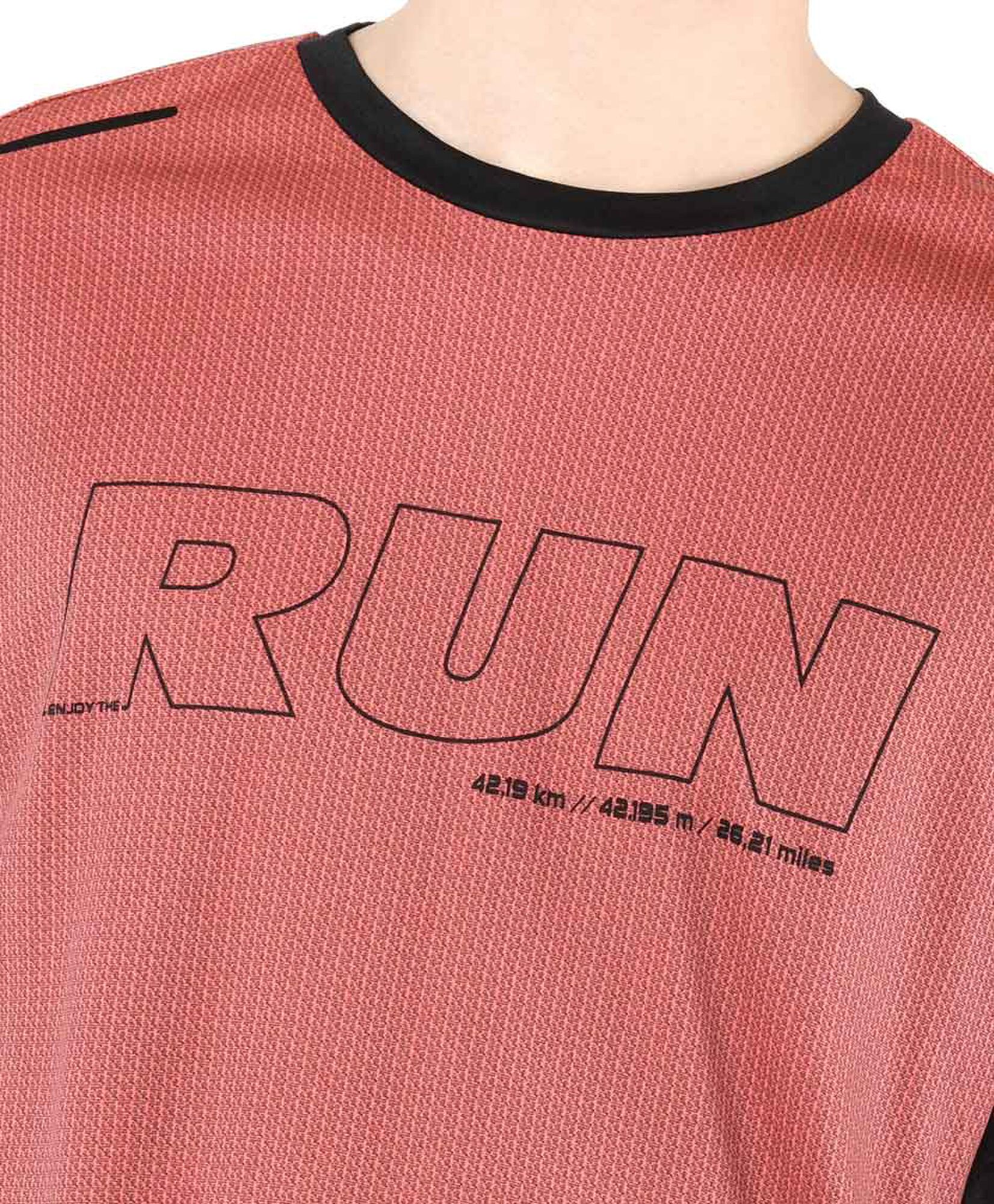 Polera deportiva hombre bicolor run Polera deportiva hombre bicolor run