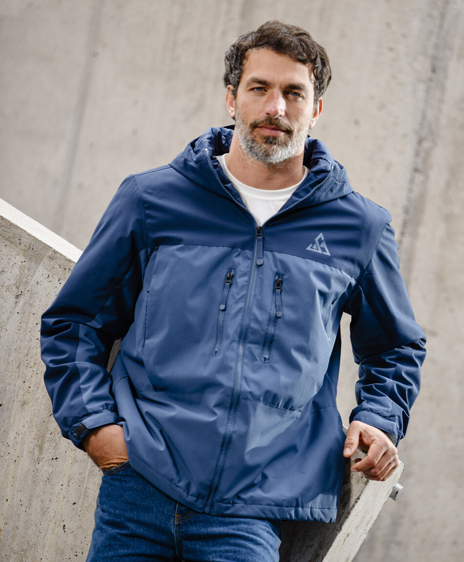 Chaqueta hombre outdoor bolsillos