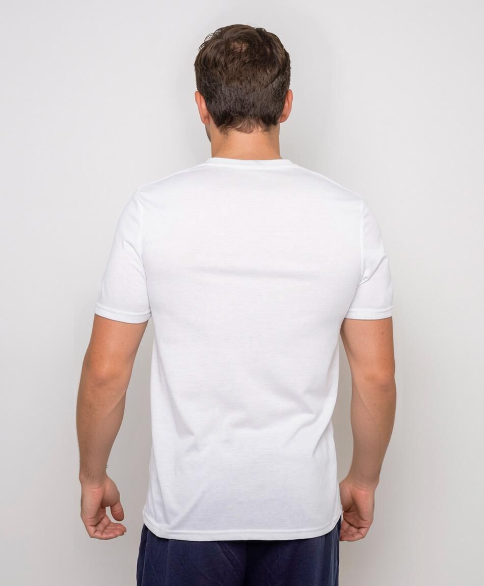 Pack 2 camisetas hombre lisas manga corta