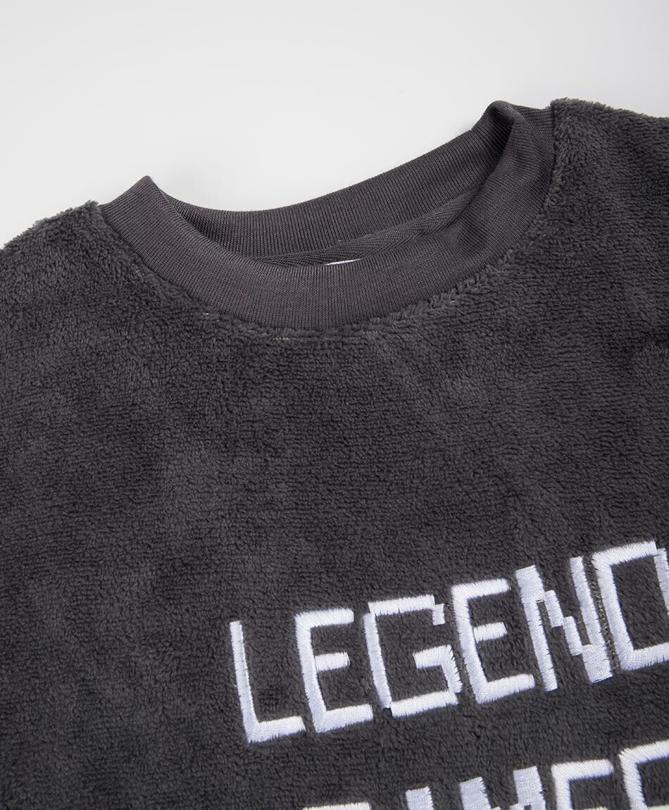 Pijama ni&ntilde;o estampado legend gamer