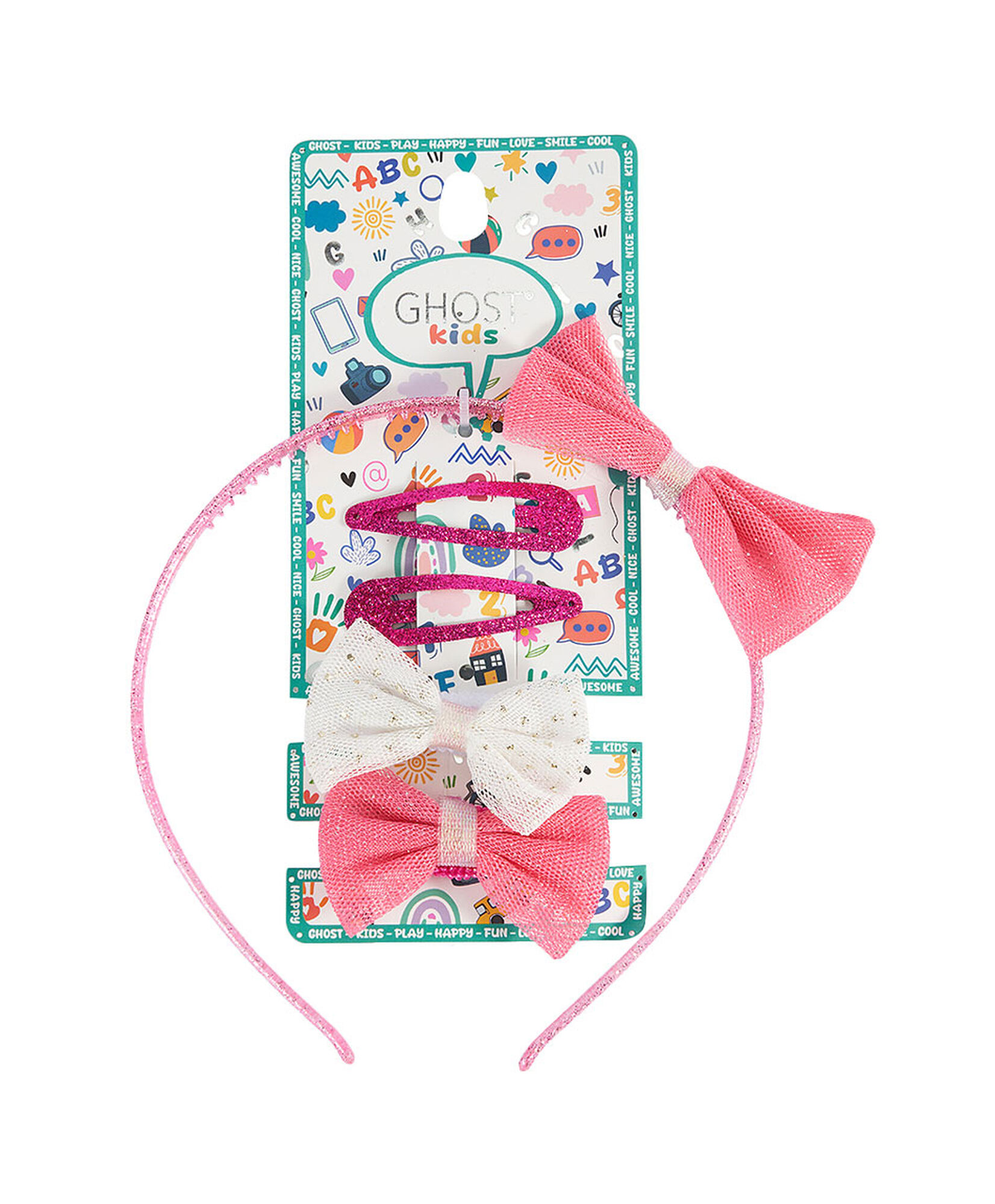 Set cintillo + pinches + colet infantil Set cintillo + pinches + colet infantil