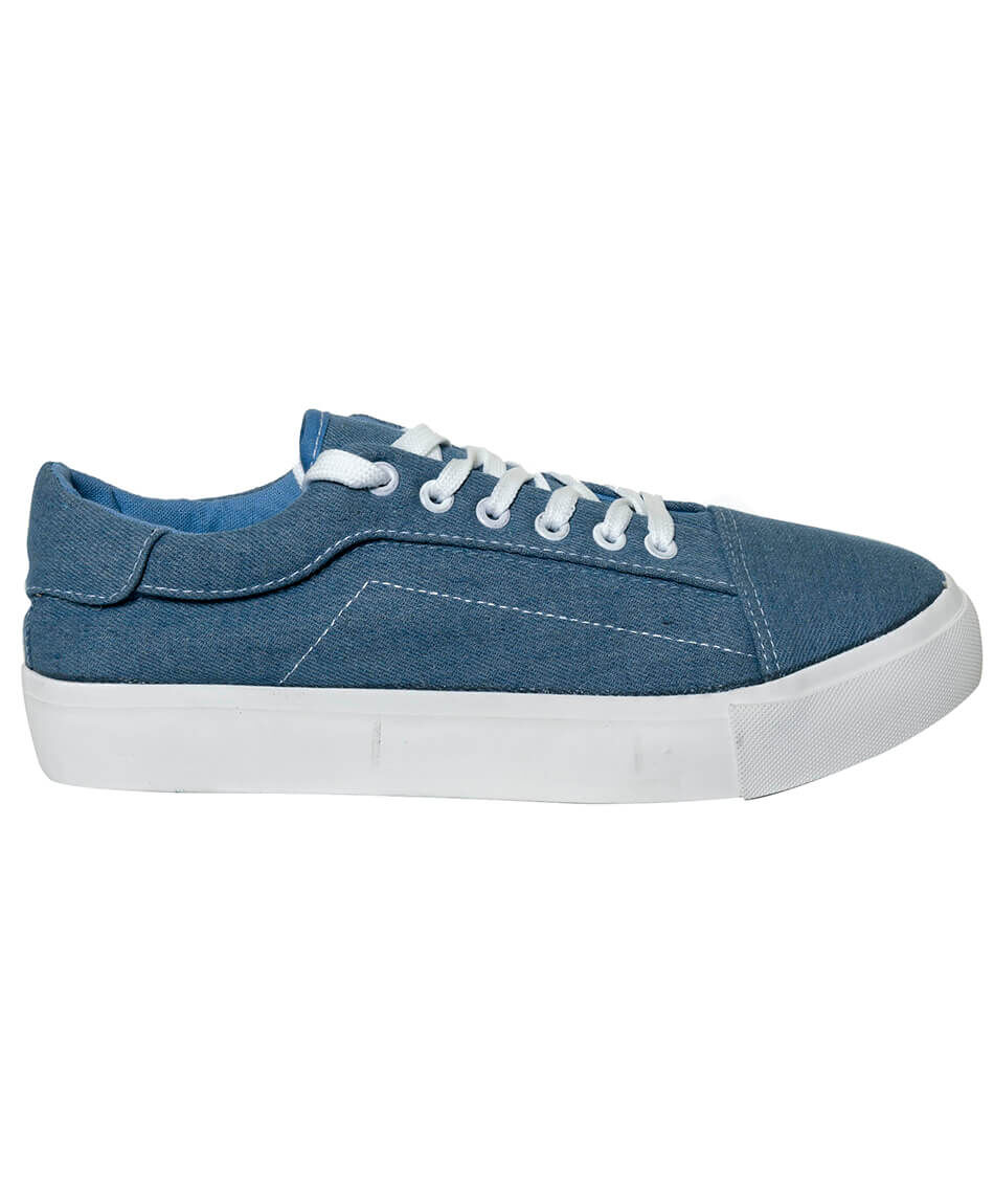 Zapatilla plataforma canvas