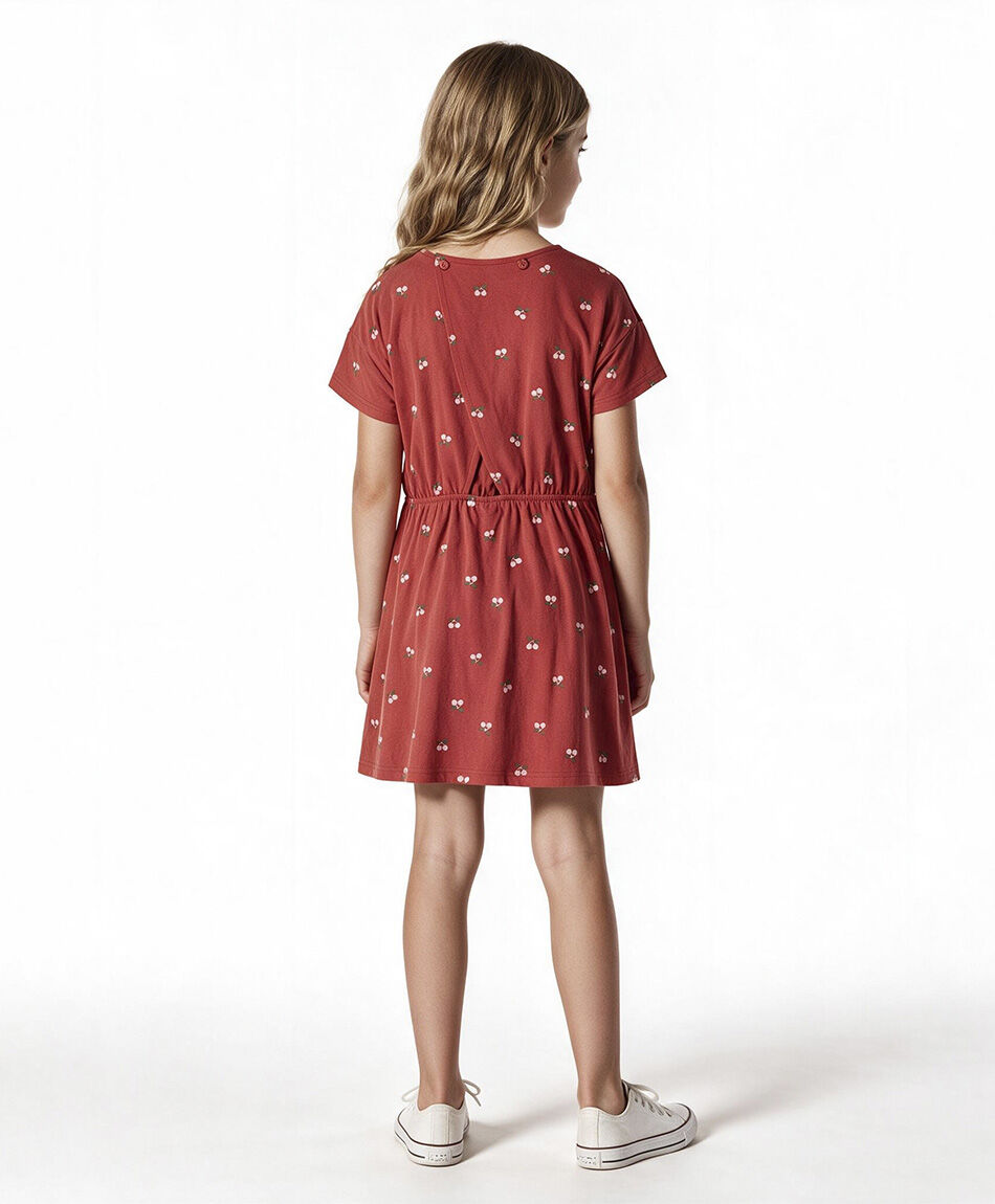 Vestido ni&ntilde;a cerezas